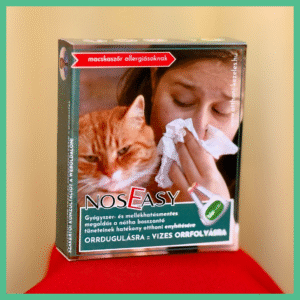 ALLEGIÁS NÁTHA TÜNETEI ELLEN - OTTHONI KEZELÉS Bionette NosEasy macskaszőr allergiásoknak